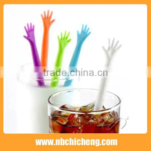 Humanoid Plastic Coffee Stirring Rod For Barware