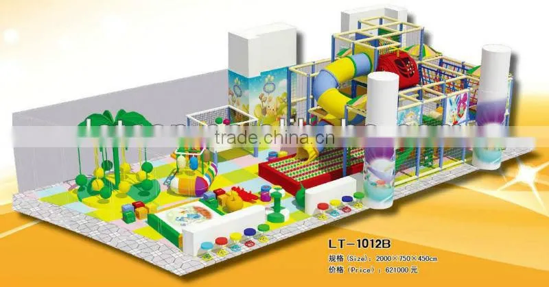 Professional Soft Indoor Equipment Play Ground For Sale LT-1010A