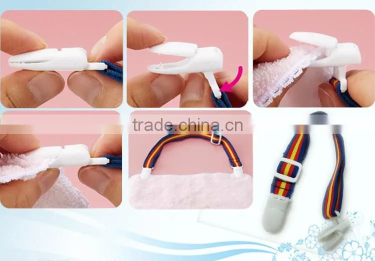 Nylon child apron clip