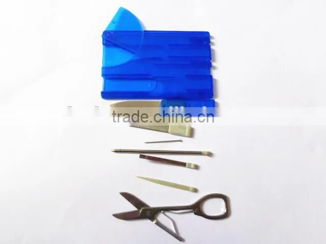 Promotional gift Multifunction tools card , Credit card tool set 7 in 1