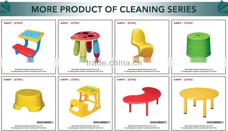 plastic childred learning table moon shape