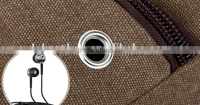 casual outdoor sport brown waist bag for men