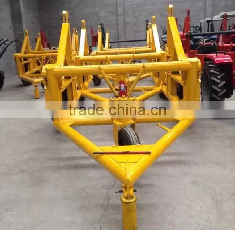 Price Cable Laying Trailer/ Cable reel transportor/ Steel cable reel