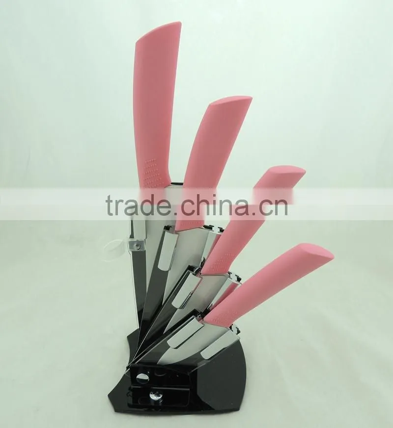 2017 Household Eco-Friendly Anti-Slip Ceramic Knives Set