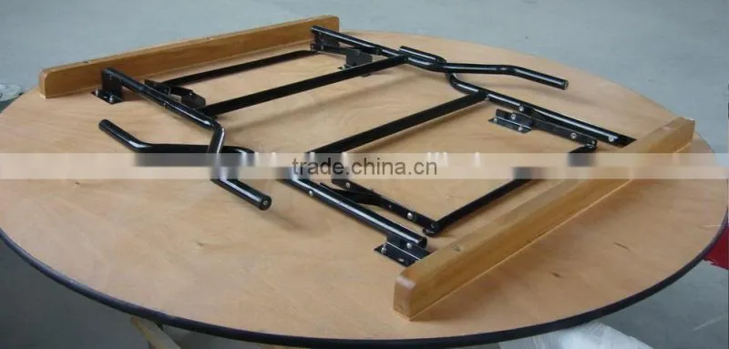 Dining table restaurant table hotel plywood wood folding banquet table