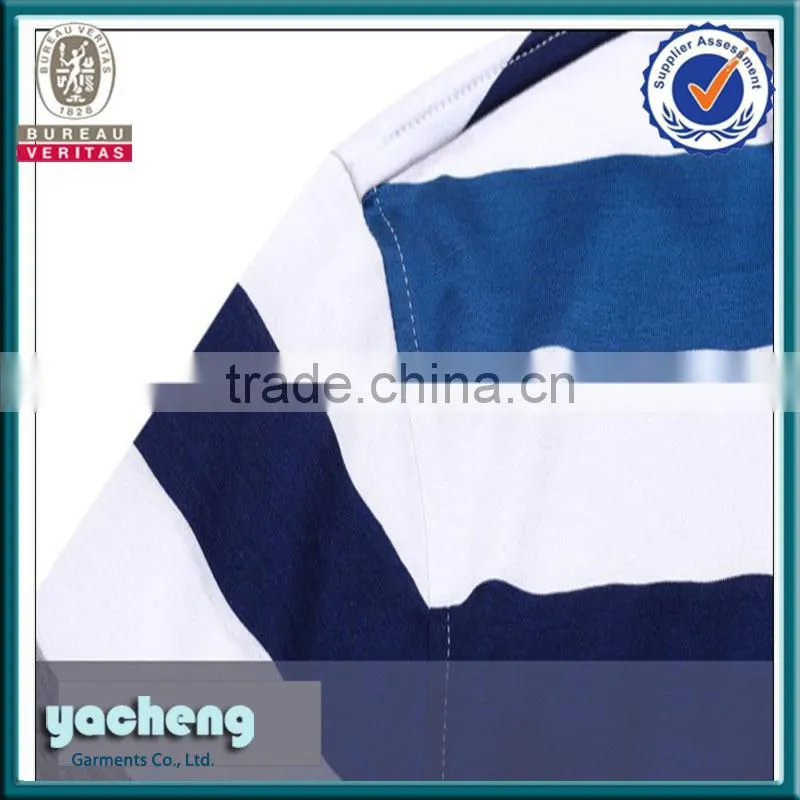 fashion summer stripe polo t-shirt embroidery men cotton polo t-shirt high quality t-shirt
