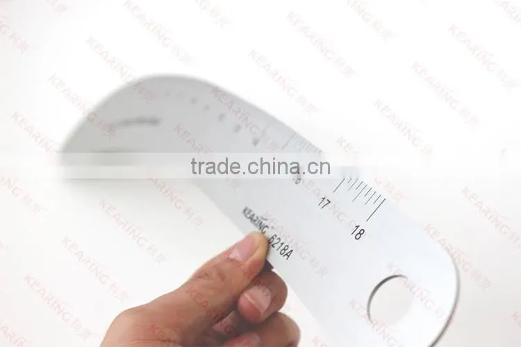 Kearing High Quality 18" Metal French Curve Rulers Vary Form Rulers For Designing # 6218A