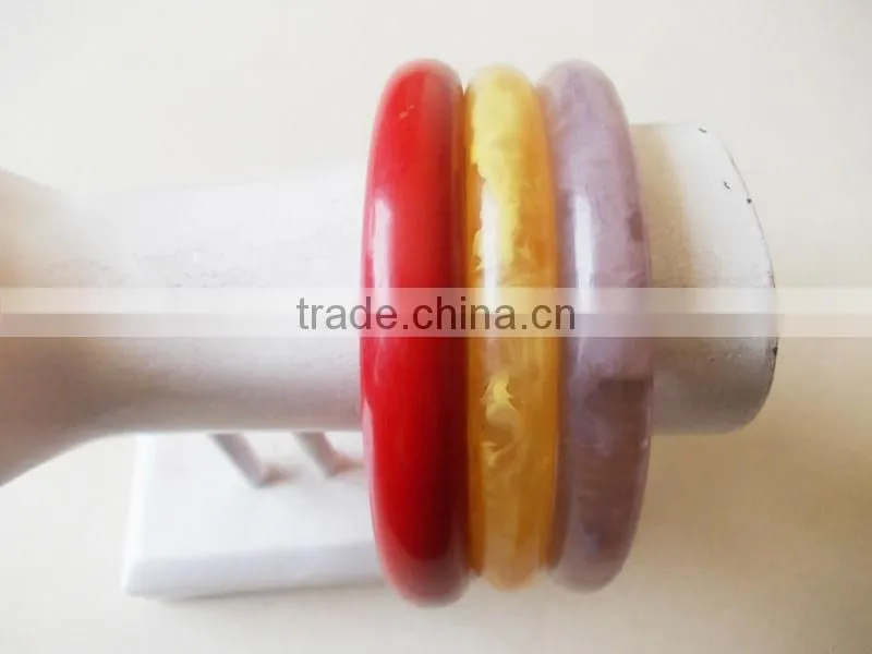yellow plain Bracelet Bangle