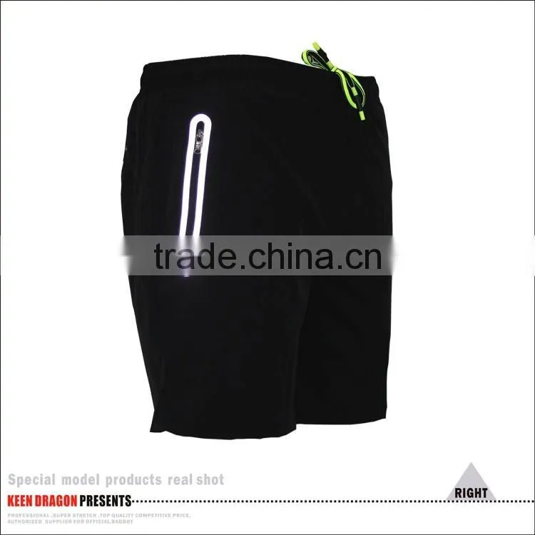 Mens Reflect Taped Pocket Wholesale Gym Shorts Cheap Athletic Wear