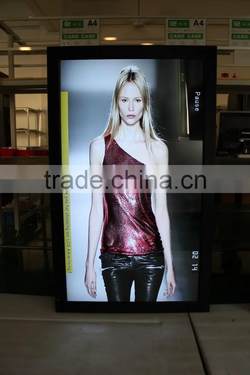 55 inch lcd advertising display lcd monitor with low price