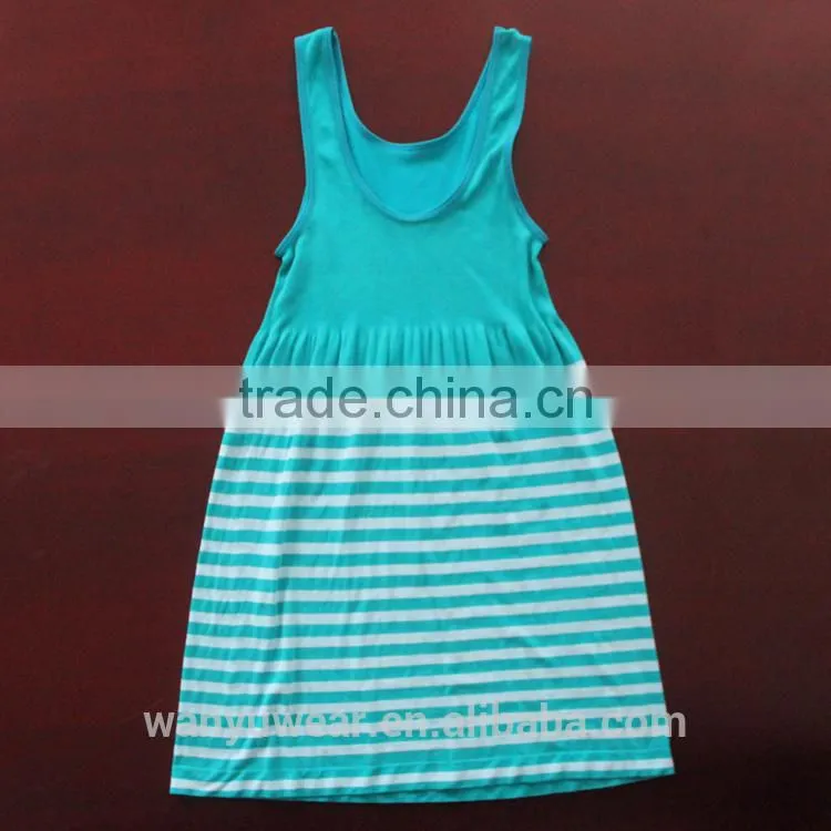 Factory Provide Seamless Streak Hawaiian Dress For Women
