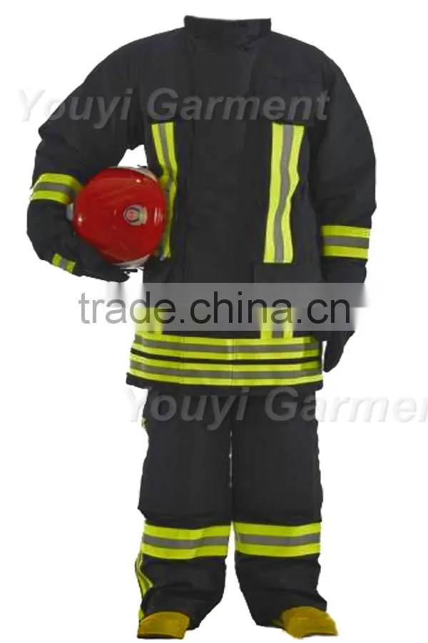 EN471 3M reflective tape greaseproof fire fighter uniform