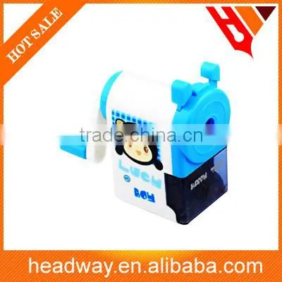 new design cartoon sea lion pencil sharpener for kids