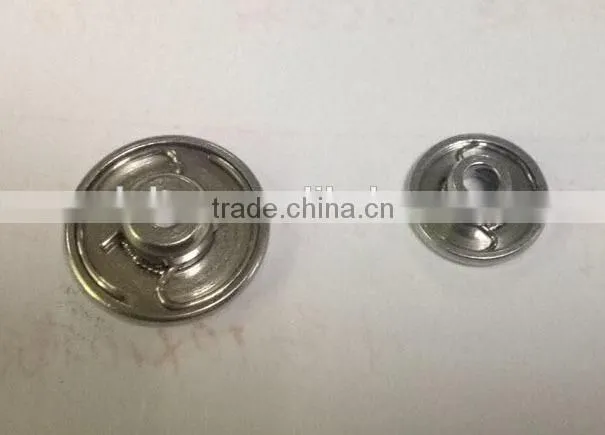 Stainless Steel DIY Jewelry Accessories Unique Steel Snap Button Jewelry Trendy Bracelet Chunks Accessories Press button Base