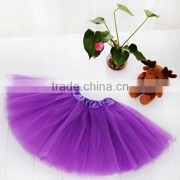 3 Layers Tulle Ballet skirt girl tutu skirt professional tutu