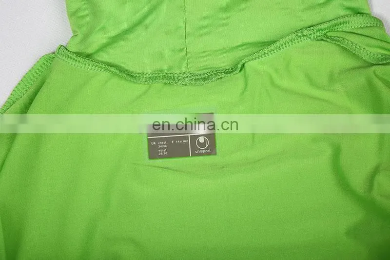 Green Mens Compression Wear Long Sleeve