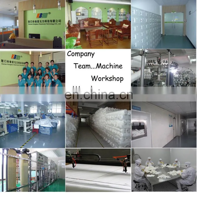 Super Absorption 100% Polyester Cloth Manufacturers 185CM for cleanroom cutting