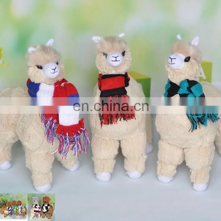 custom lovely plush cartoon toys with dress EN71 testing