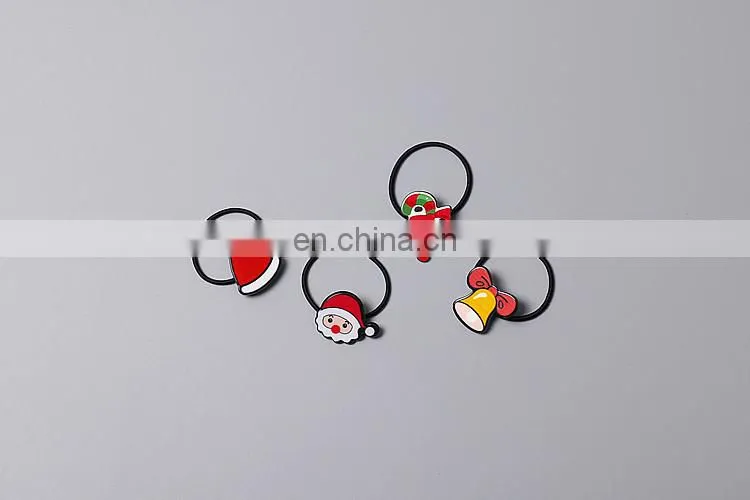 Chirstmas trendy hot sale wmen&kids hair rope