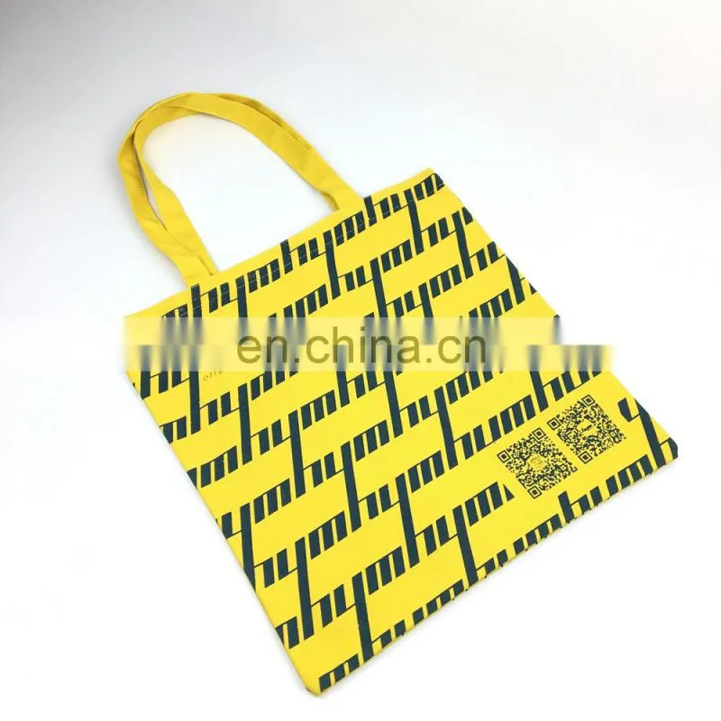 custom personalized red cotton tote bags printed logo