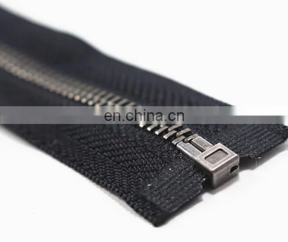 Black Colors Available 30cm 100pcs Close-open black Metal Zippers With Pearl Slider, Multi-color #3 Zippers For DIY Sewing