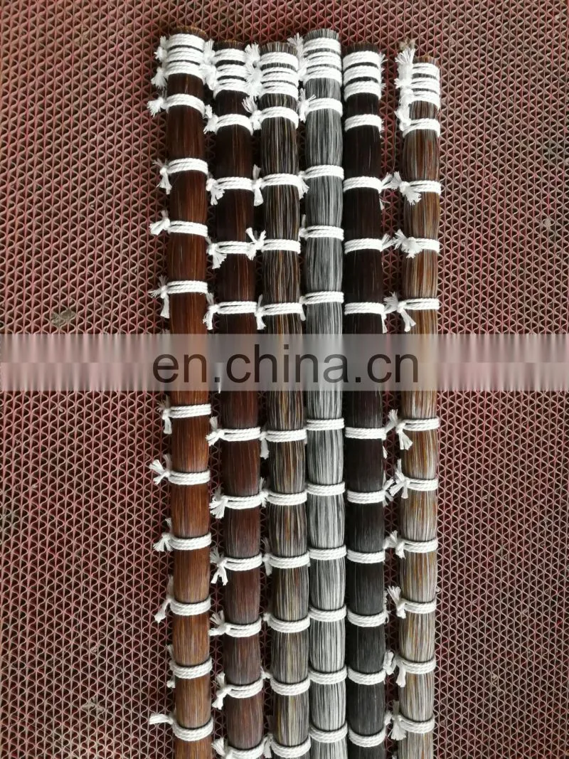Wholesale and retail natural horsehair /horsetail /horsehair tail in 6" - 40"