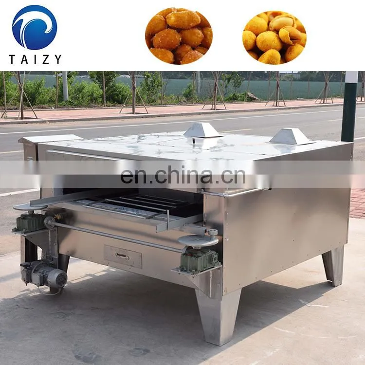 chinese nut roasting oven automatic sunflower seeds nuts coated peanut roasting machine