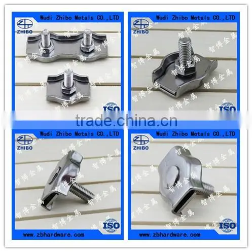 simplex wire rope clip, single