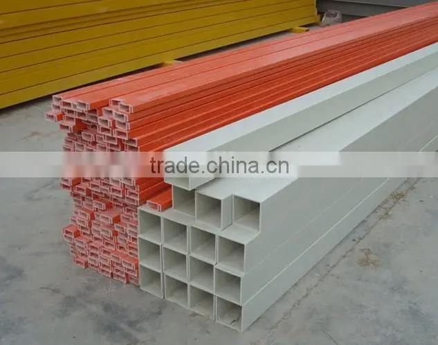 FRP fiberglass grp Rectangular tube for FRP Crossarm