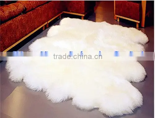 Natural color Sheepskin Rugs Cheap Wholesale Area Rugs/Sheepskin wholesale rug/Sheepskin rugs