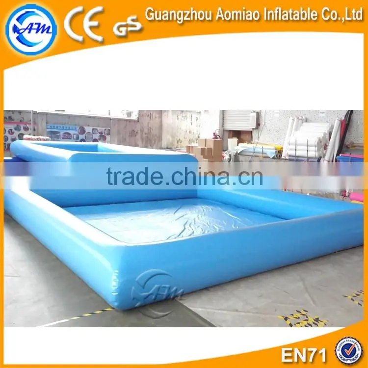 Funny inflatable pool table soccer custom inflatable deep pool float