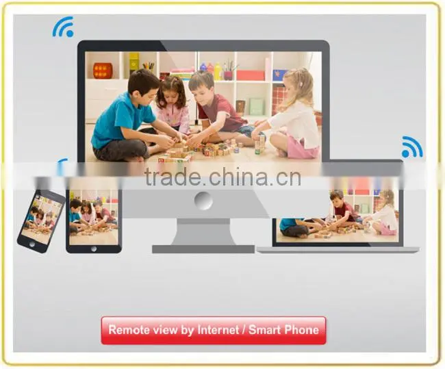 iPhone Android Smart Phone View 4Ch H.264 720P Real-time AHD DVR