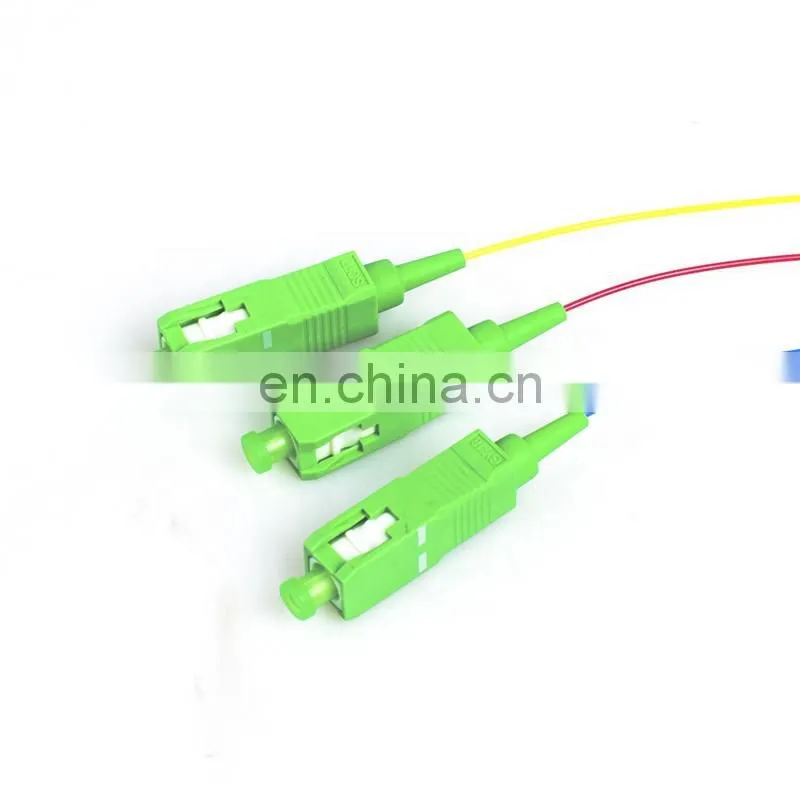 Unbalanced splitter Ratio coupler dual window FBT 1X2 fiber coupler