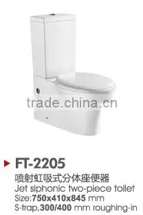 New Arrival Modern bathroom toilet wc with first class quality