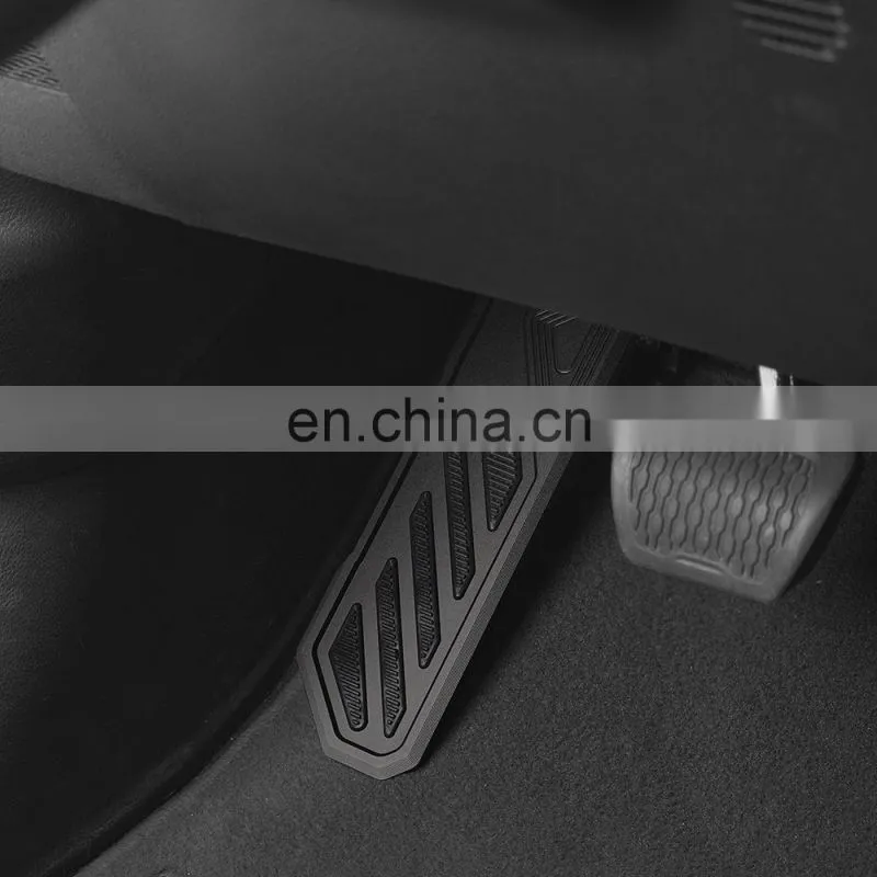 Aluminum Black foot rest Pedal for Jeep Wrangler JL 18+ peg board 4x4 accessory maiker manufacturer