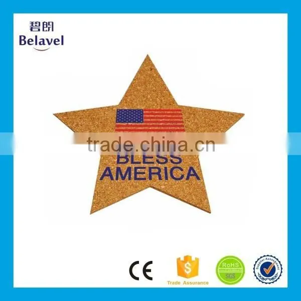 Promotional Customized Logo Printed Cork Beer Coaster