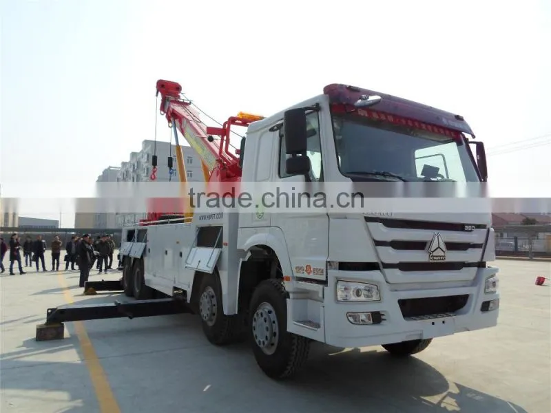 50t HOWO 8x4 wrecker truck with best price for sale 008615826750255 (Whatsapp)