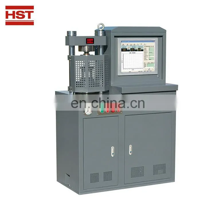 YAW-300C 300KN Concrete Compressive and Flexural Strength Test Equipment