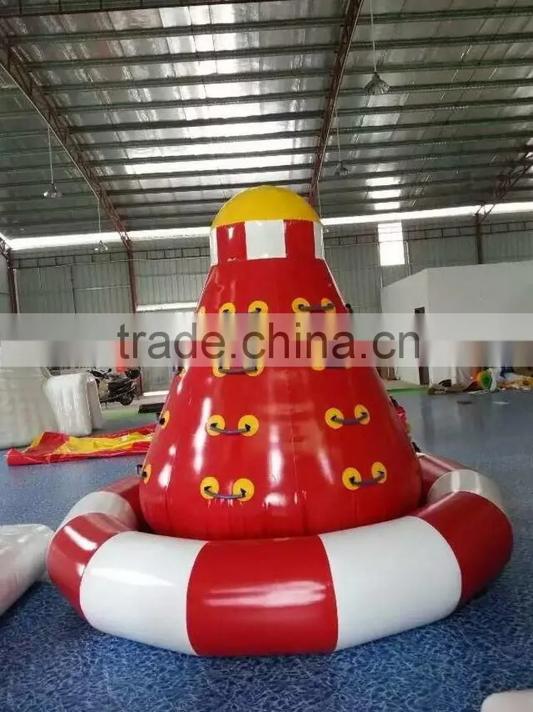 2015 New arrvail Giant Inflatable Saturn Water Toy for water park on sea