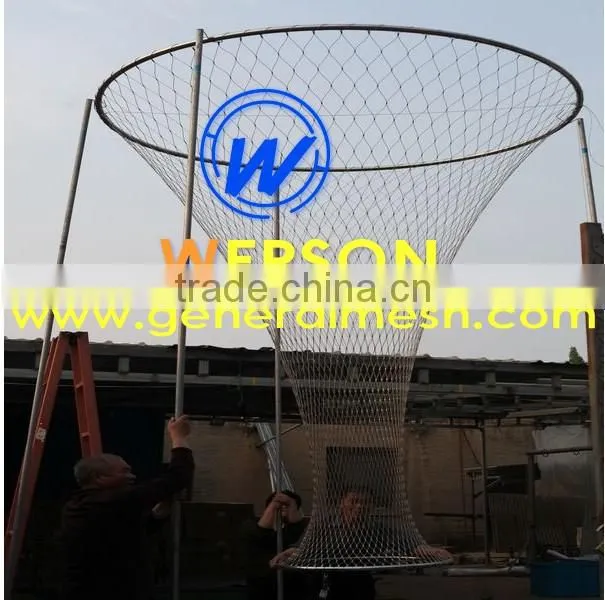 STAINLESS STEEL WEBNET for Zoo Enclosures, Tensile Structure | generalmesh