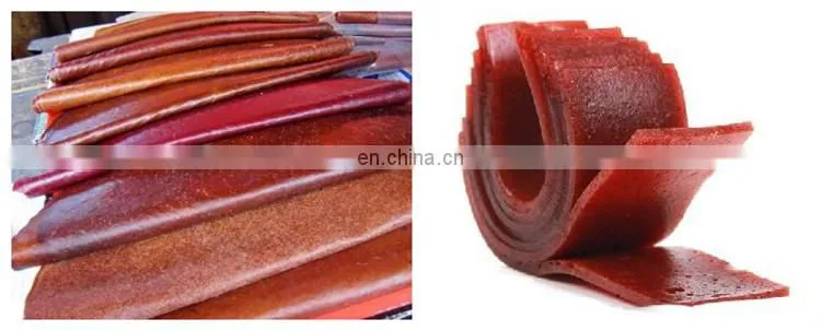 commercial fruit leather snack production line