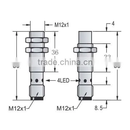 Maxwell M12 proximity sensor cost