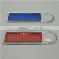 hot selling seven color changing alarm clock, square clock