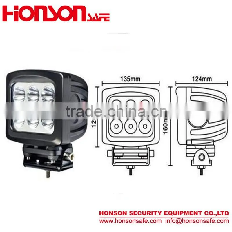 Hot Selling led off road tractor light, auto led work light 60W waterproof IP 67 LED ST060