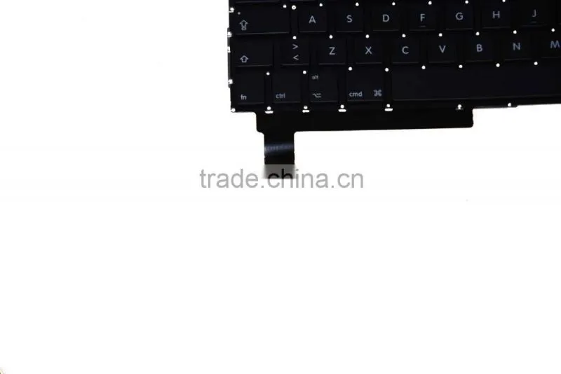 DK Danish Laptop keyboard Replacement Parts For Macbook Pro A1286 2008-2012