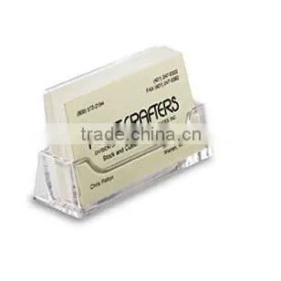 2012 transparent simple acrylic business card holder