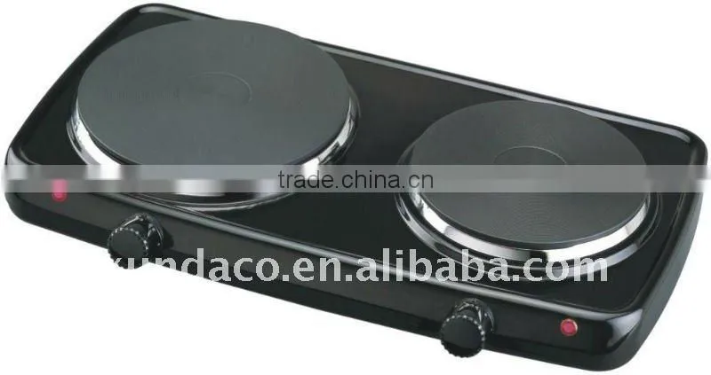 CE/CB/SASO certificated double electric hot plates