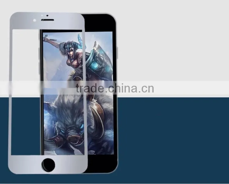 Christmas promotion Colorful electroplating for iphone 6 mirror screen protector