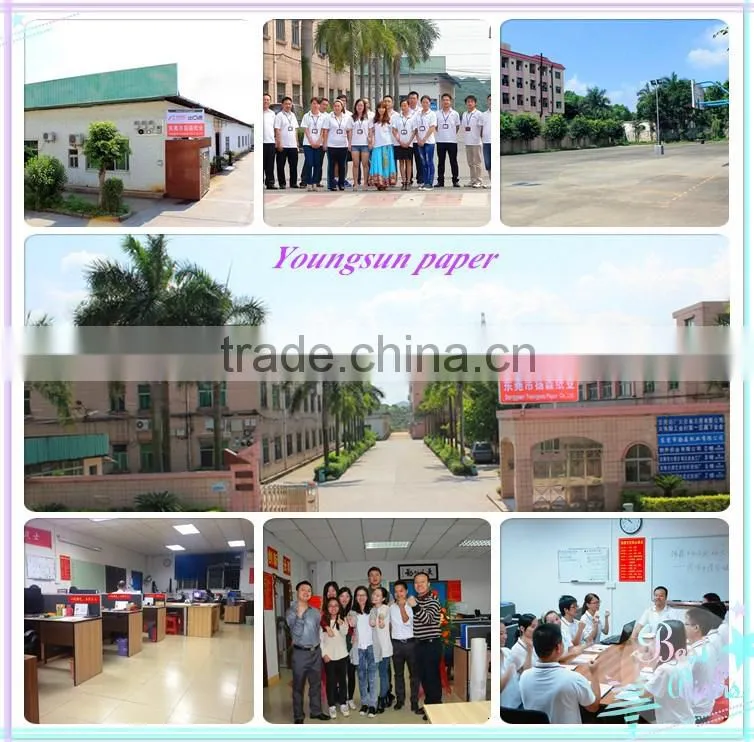 Uncoated mixed pulp 2mm Laminated duplex board with white back/230g,250g grey paper with white back