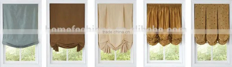 choose various style(european/american ) of Roman shutters shades window blinds